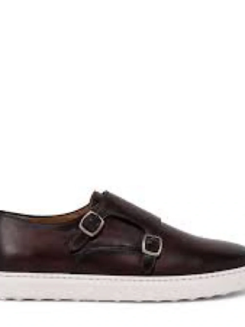 Magnanni Double Monk Leather Sneakers